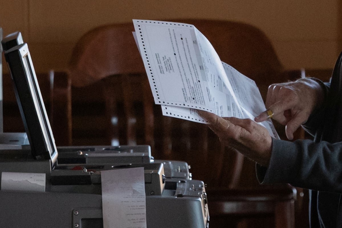 Man drives 1,200 miles to Texas to cast US election vote ‘after absentee ballot didn’t arrive in post’