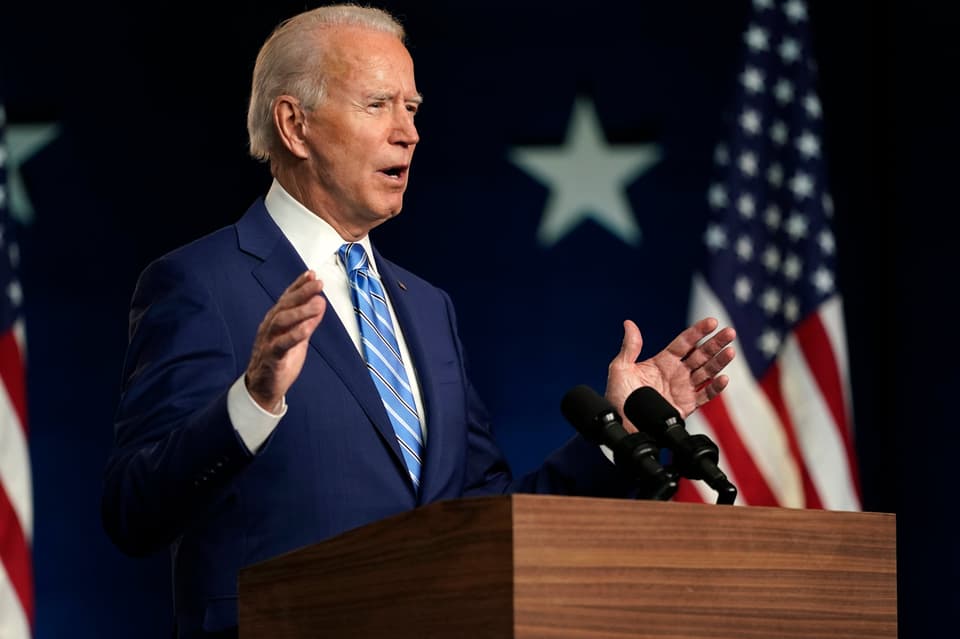 Joe Biden, NAT Trump