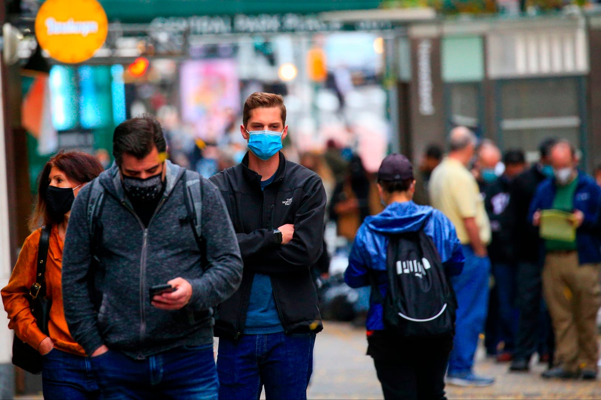 New York enforces new coronavirus measures as mayor warns city faces ‘last chance’ to stop second wave