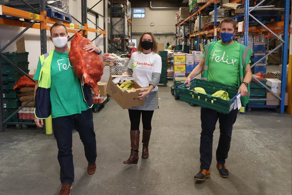 Food for London Now: Felix Project takes over south London depot of Marcus Rashford charity  FareShare