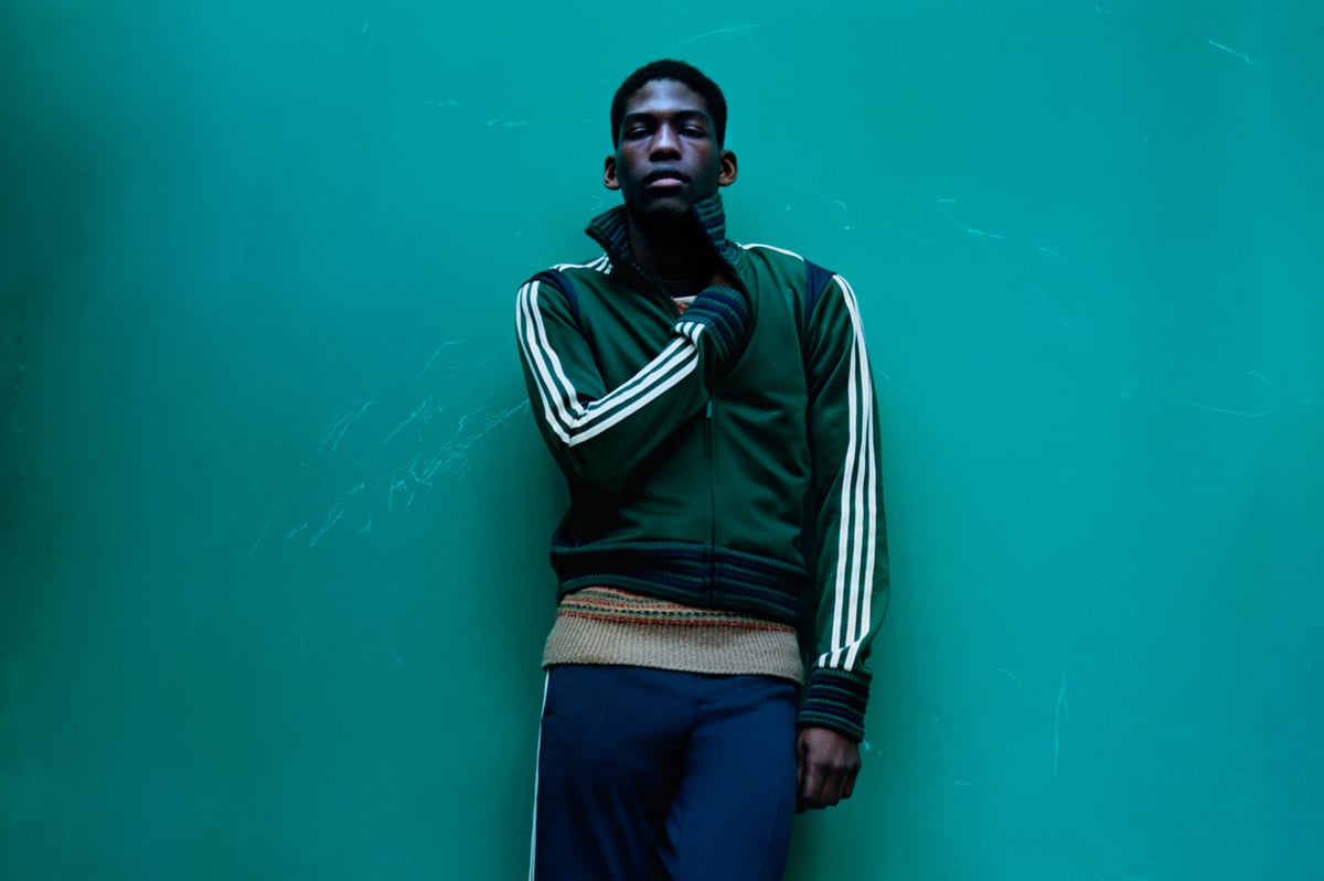 Grace Wales Bonner has made the perfect adidas three-stripe tracksuit
