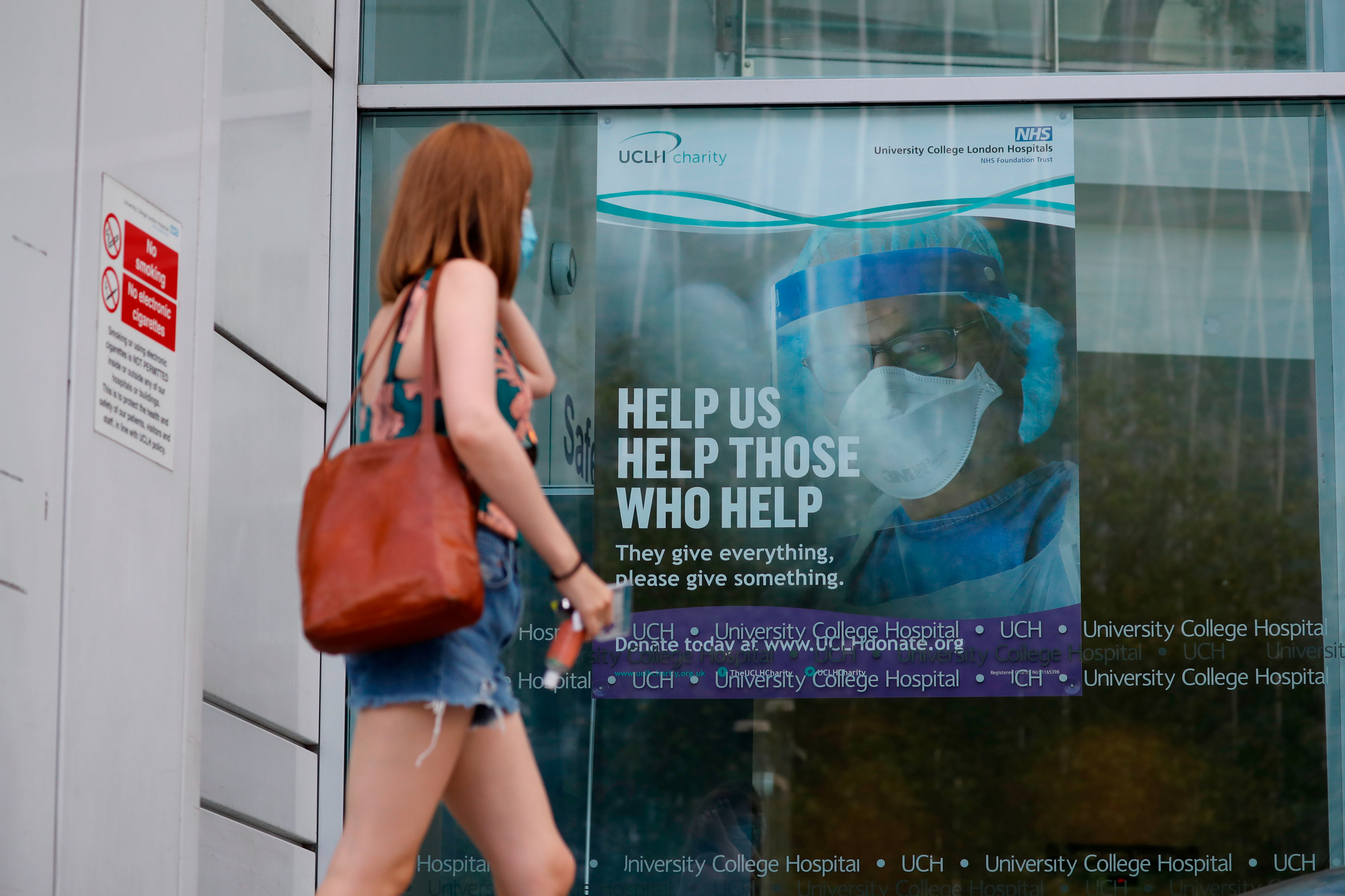Top London hospital ‘on track to be almost Covid-only’ as cases surge