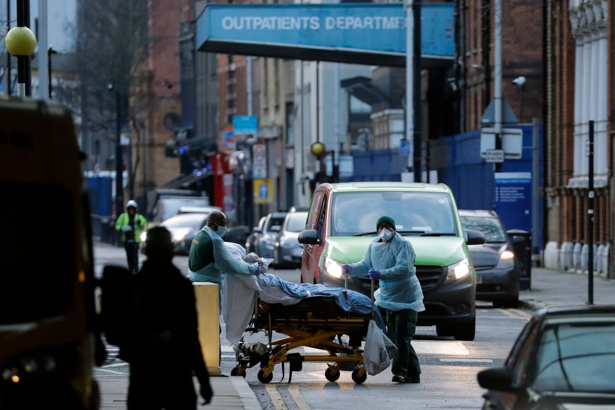 UK records 599 more coronavirus deaths and another 37,535 cases