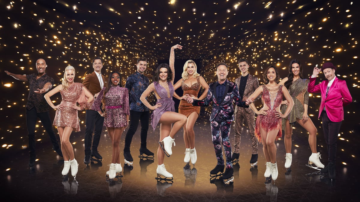 Myleene Klass is the first star to skate off Dancing on Ice