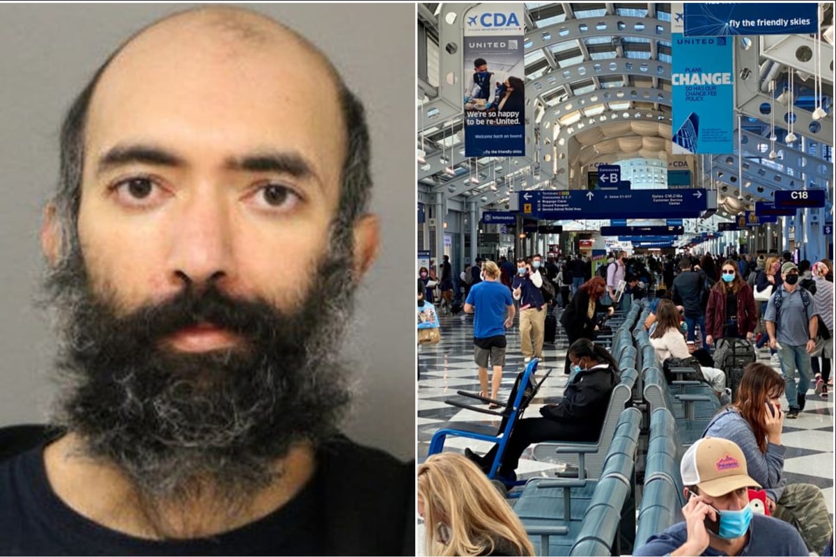 Man lived in Chicago airport ‘for three months’ as Covid fears stopped him flying