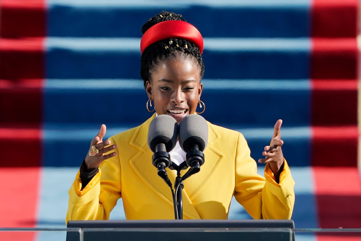 Amanda Gorman The Hill We Climb: part poet, part preacher, part performer, this is solid gold