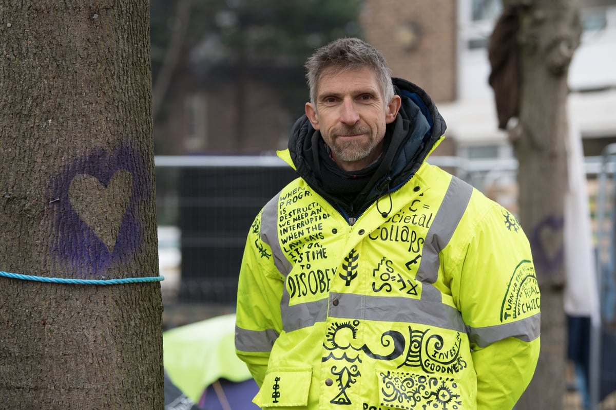 Inside Euston’s HS2 protests: muddy tunnels, posh cheese and lots of chocolate