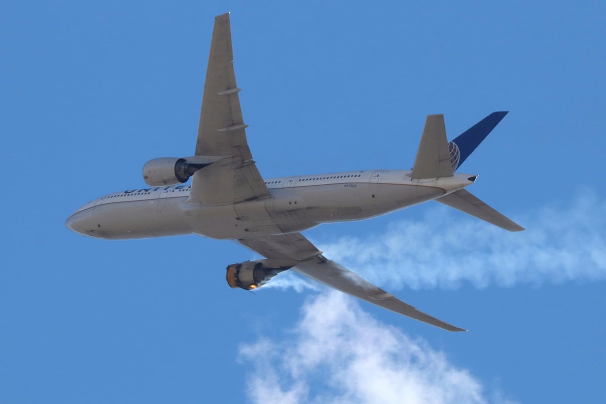 Boeing 777s with same engine as Denver plane temporarily banned from UK airspace