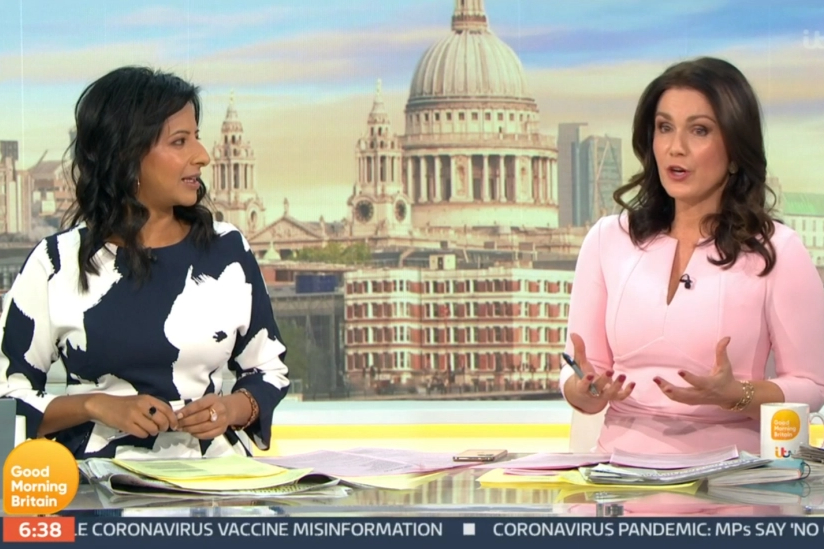 Susanna Reid says Good Morning Britain will be ‘very different’ without Piers Morgan but show goes on