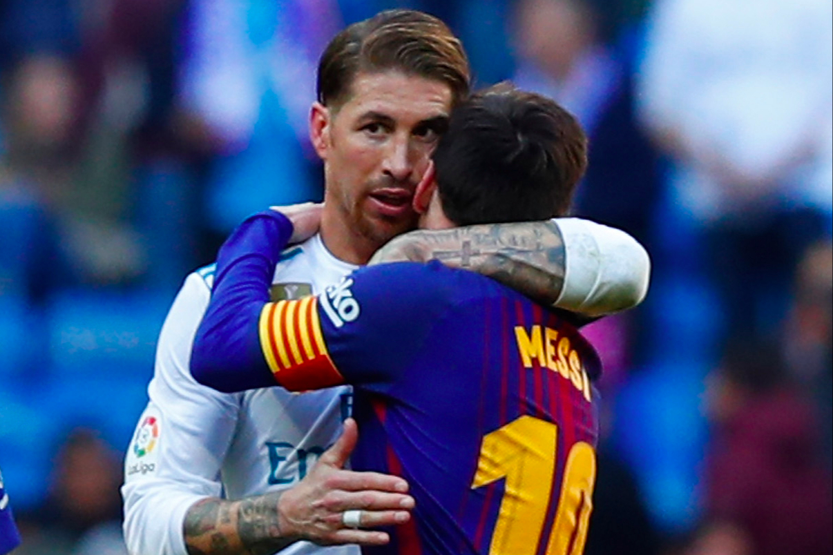 Sergio Ramos would ‘100 per cent’ welcome Messi at Real Madrid