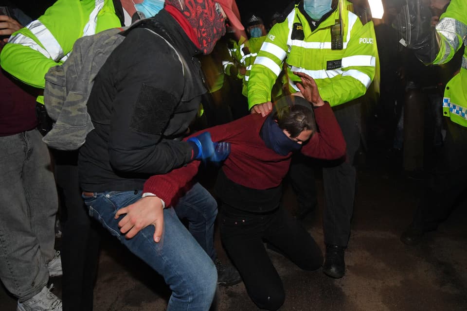 BRITAIN-POLICE-MURDER-VIGIL