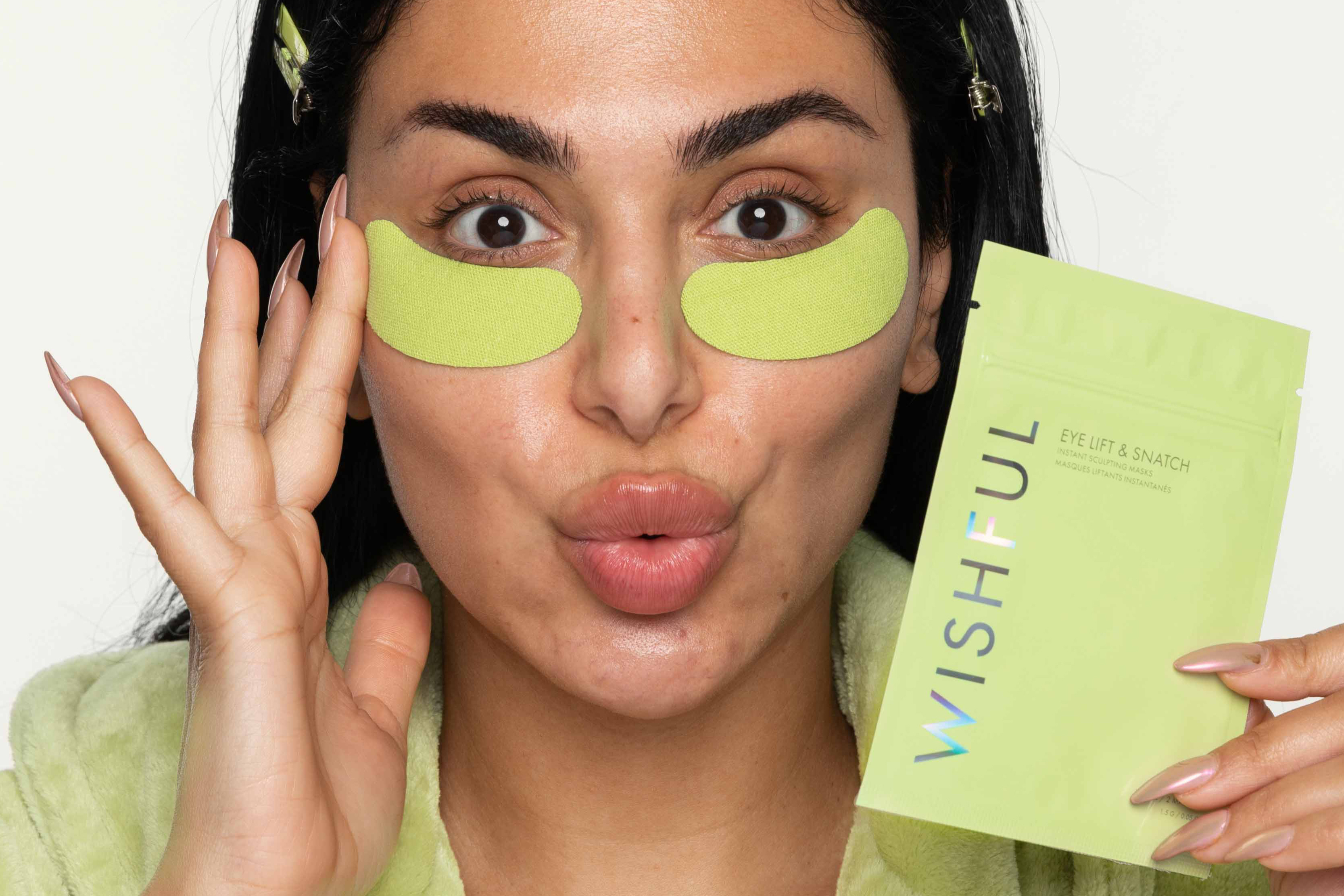 Wishful Skin Eye Lift + Snatch instant sculpting masks review