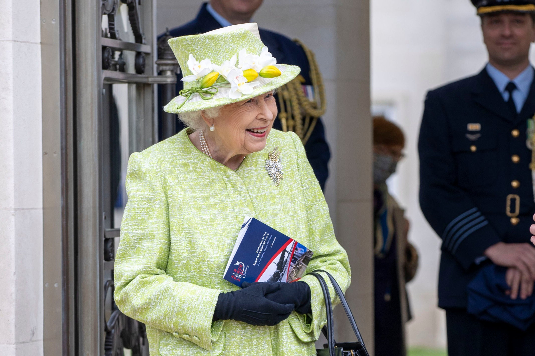 The Queen steps out for first in-person engagement of 2021