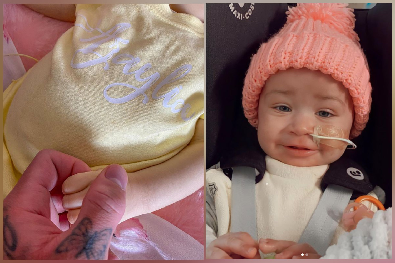 Ashley Cain’s girlfriend says pain is ‘unbearable’ after baby’s death
