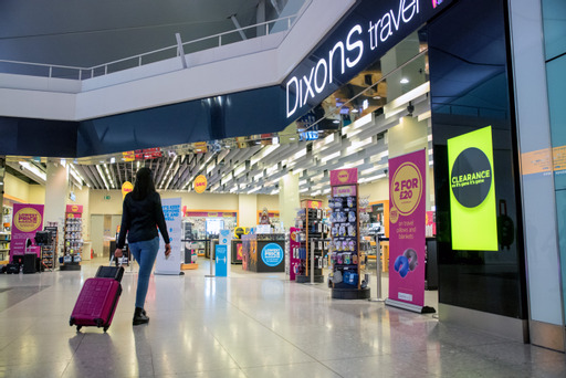 Dixons Carphone shuts airport stores following axing of duty-free shopping