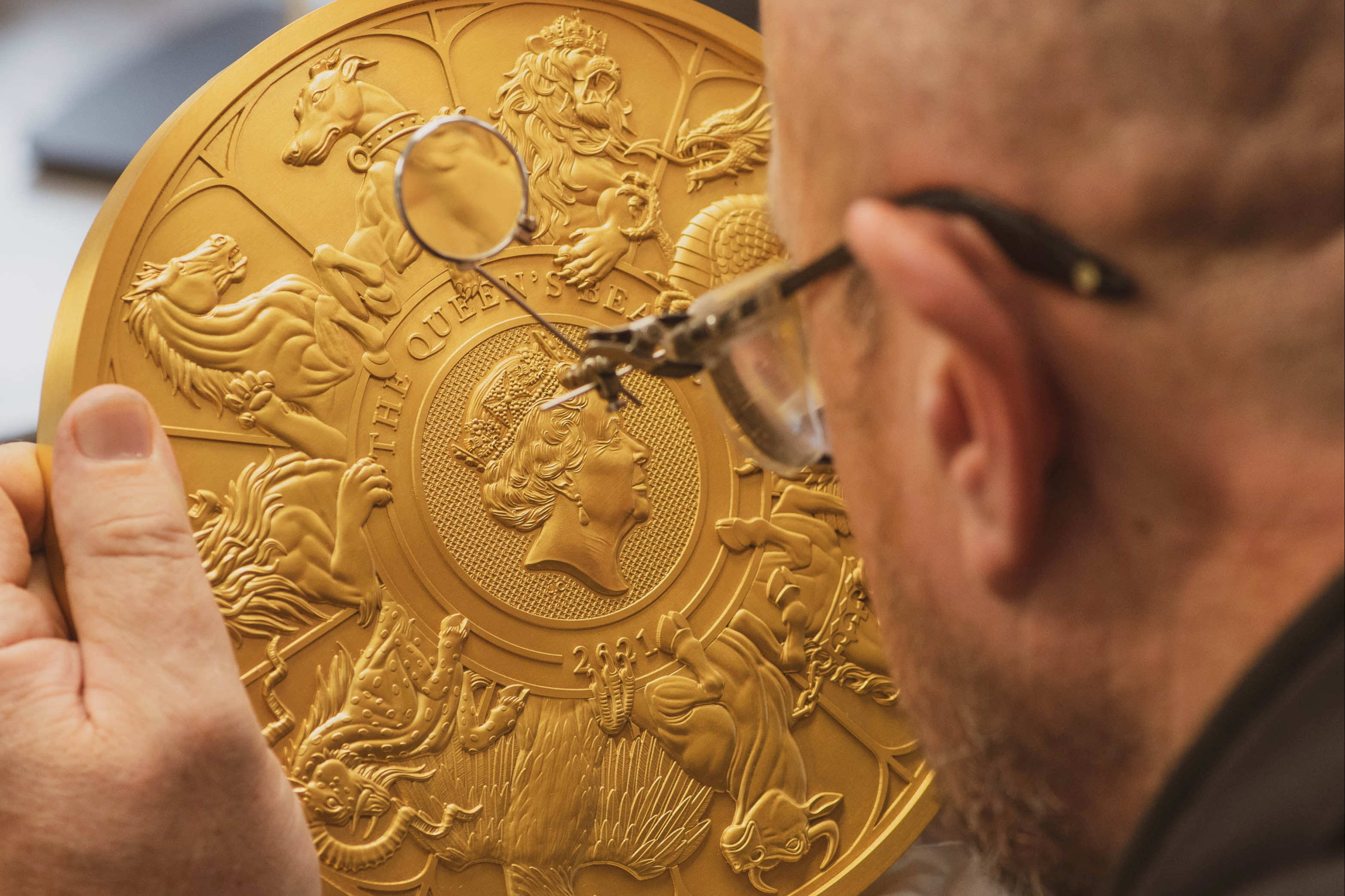Royal Mint unveils Britain’s biggest ever coin