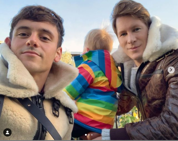 Tom Daley: ‘I’m more relaxed about Olympics with a son to think about’