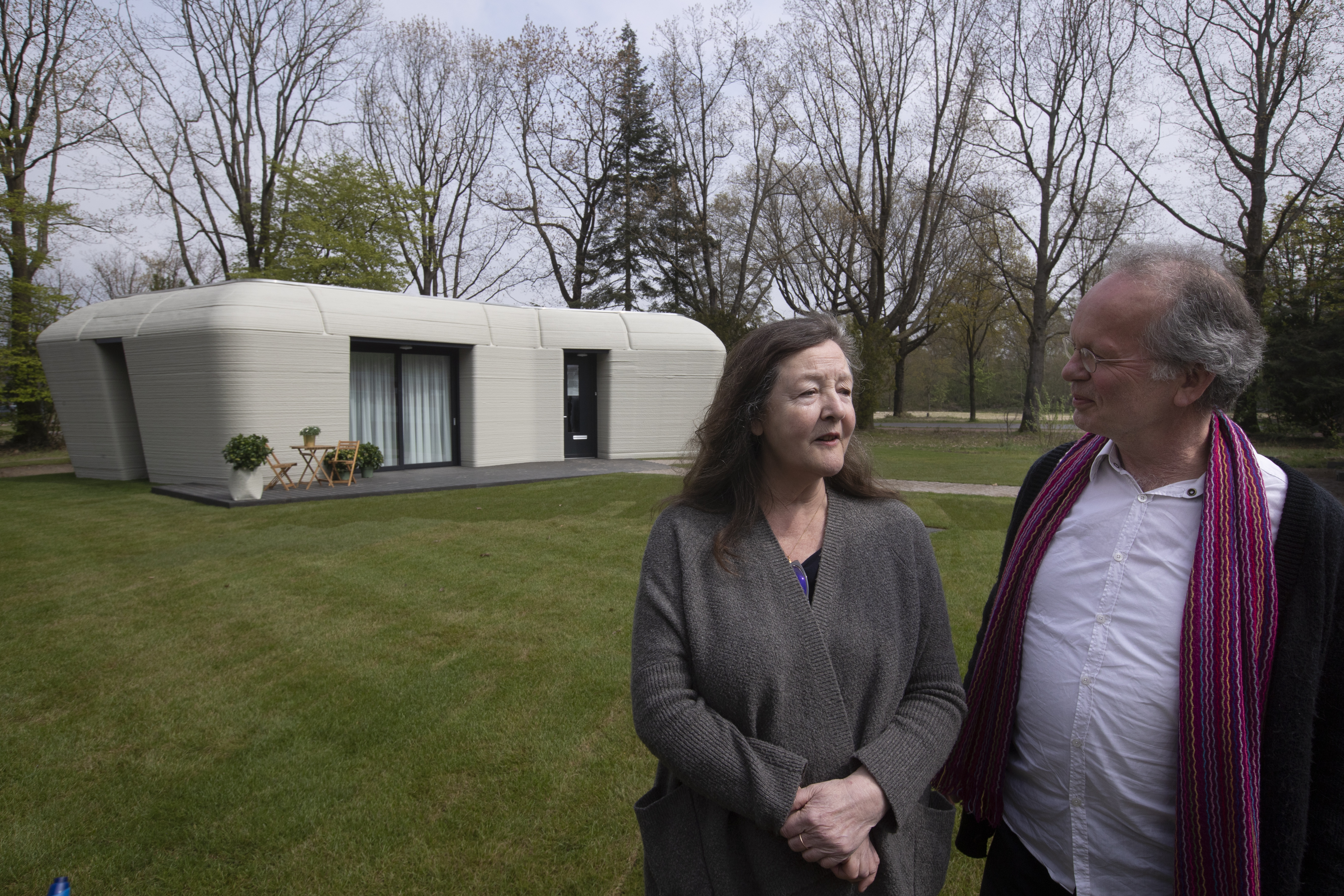 Couple move into Europe’s first 3D-printed house - built in five days