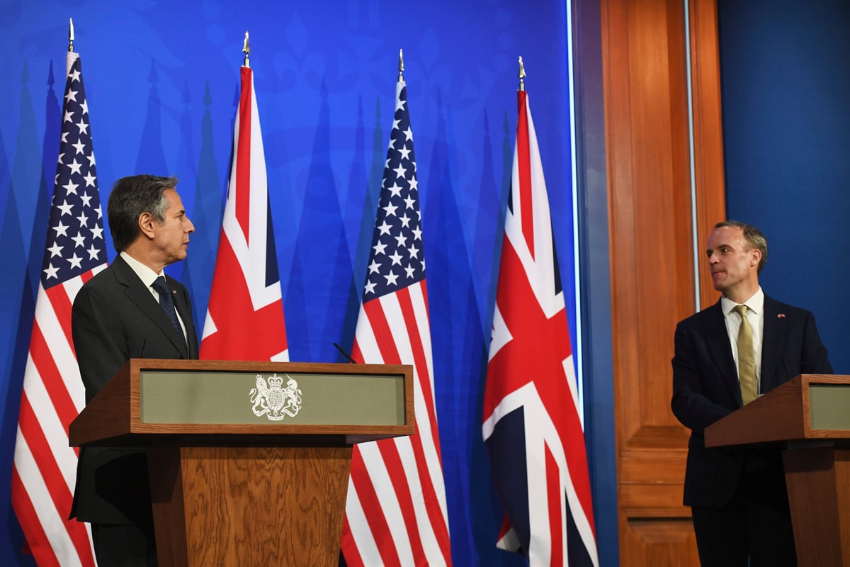 G7 leaders meet face-to-face in London for first time in more than two years