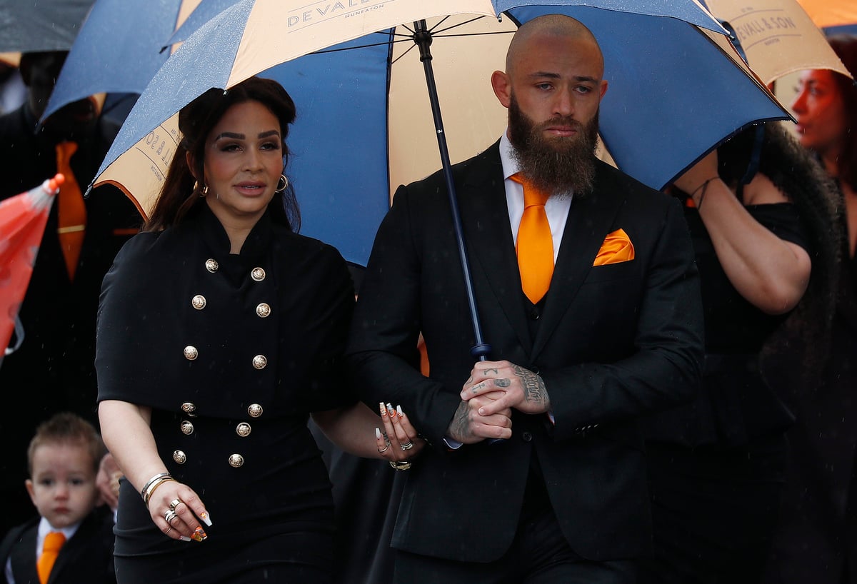 Ashley Cain throws wake to celebrate life of baby daughter  