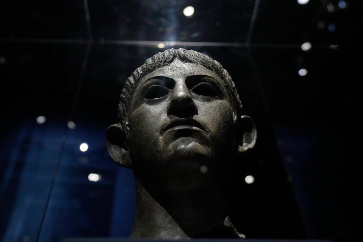 Nero: the man behind the myth at the BM: the other side of the coin