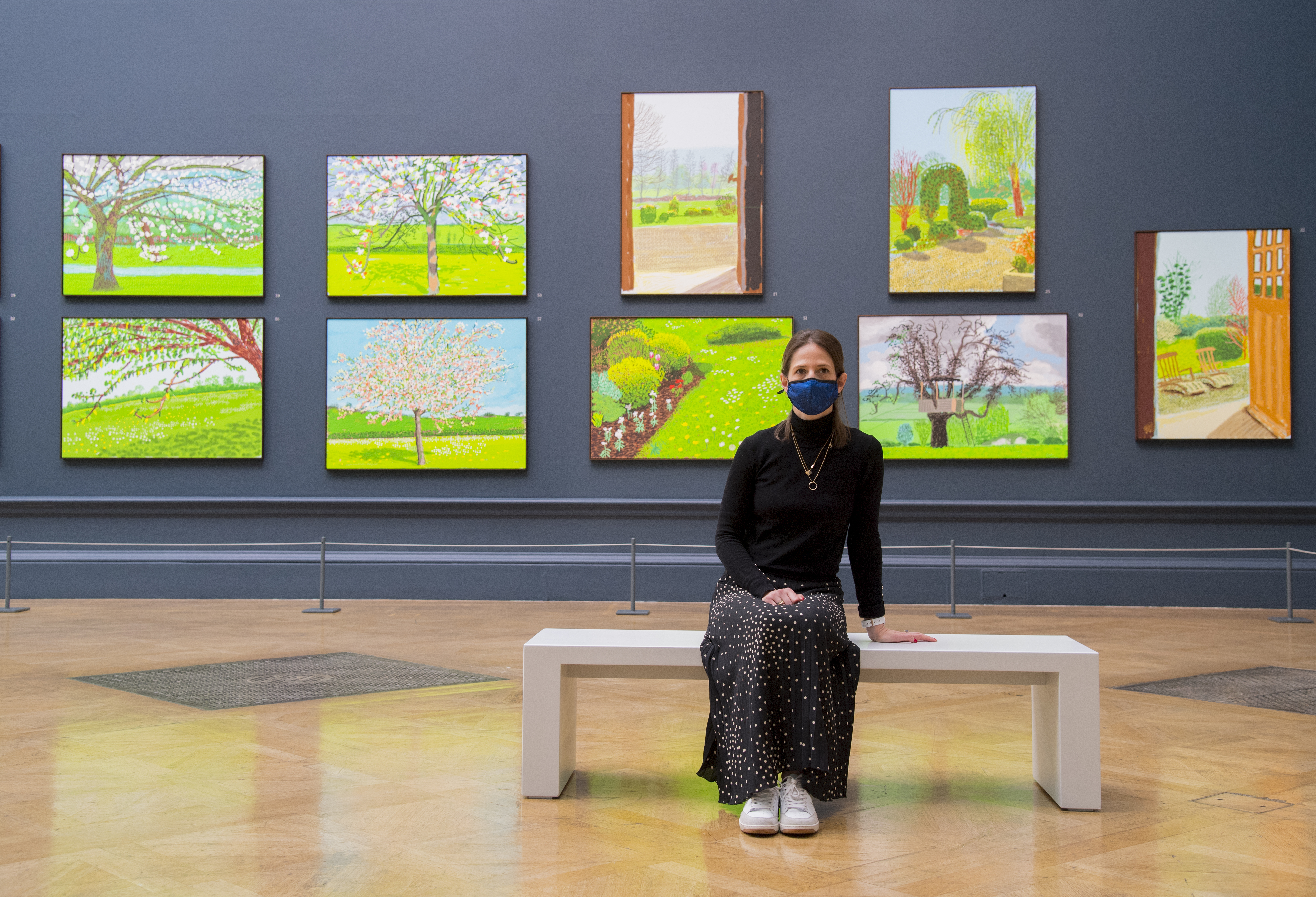 Camilla hails David Hockney’s ‘glorious and uplifting’ new work