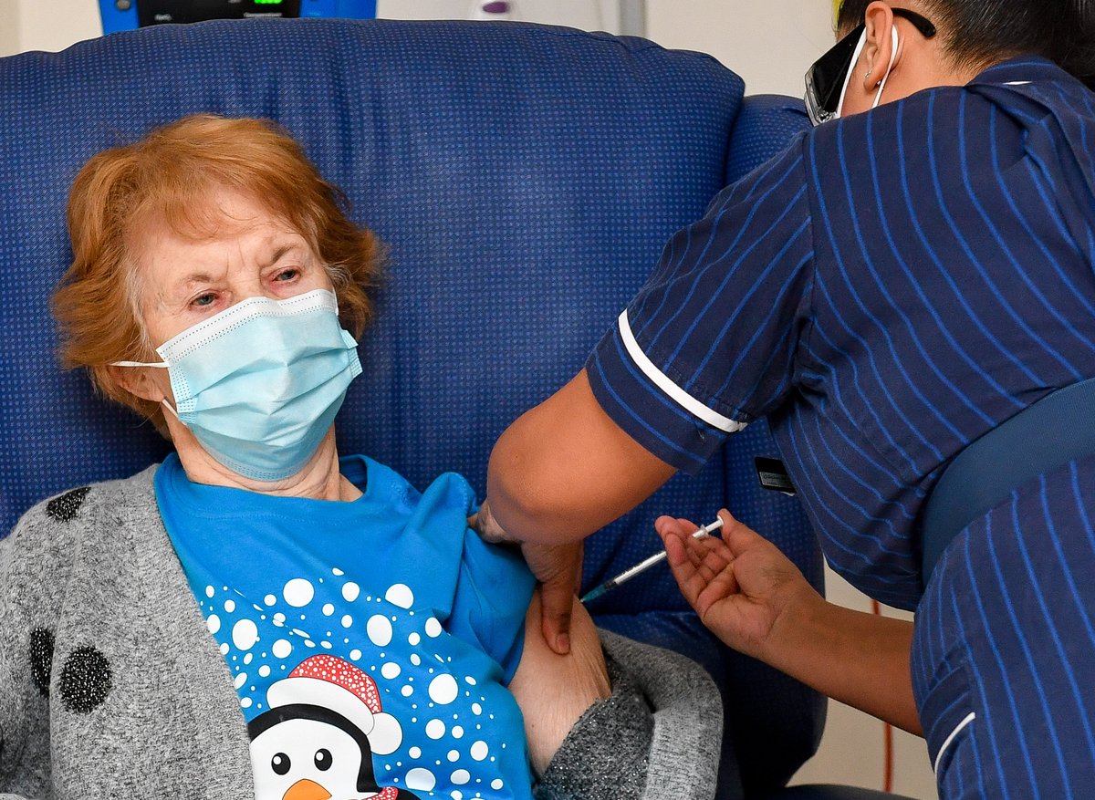 Three quarters of UK adults have had first dose of Covid vaccine