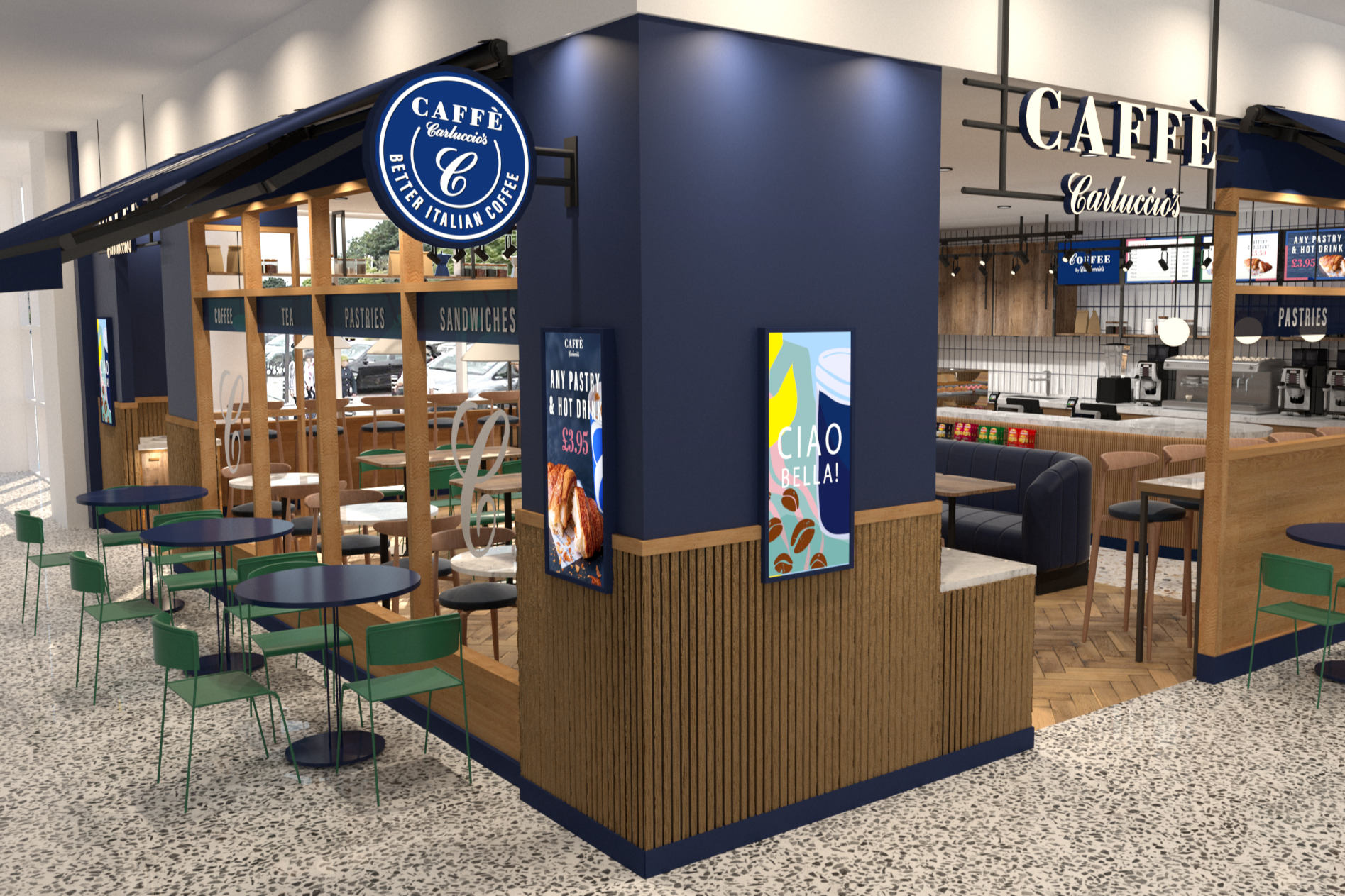 Carluccio’s declares war on rivals with 500-store expansion