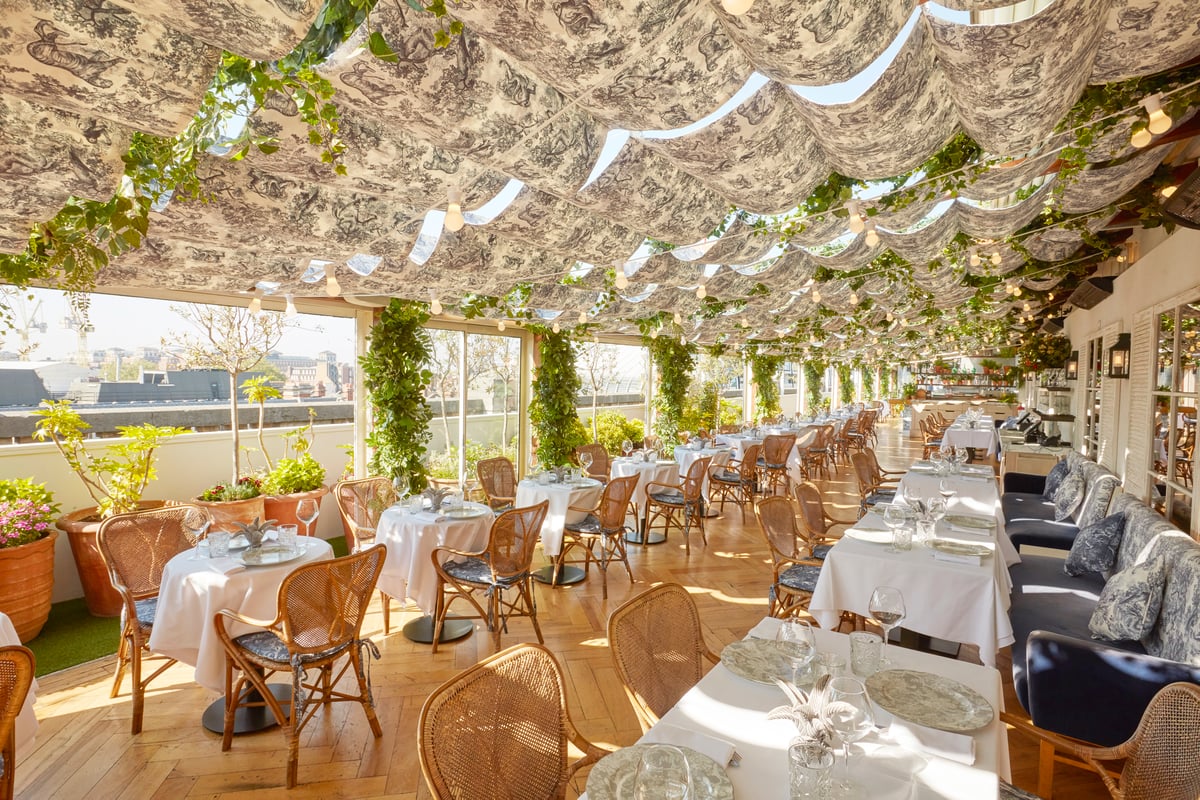 Dior at Alto: be transported to the Amalfi coast on Selfridges’ rooftop