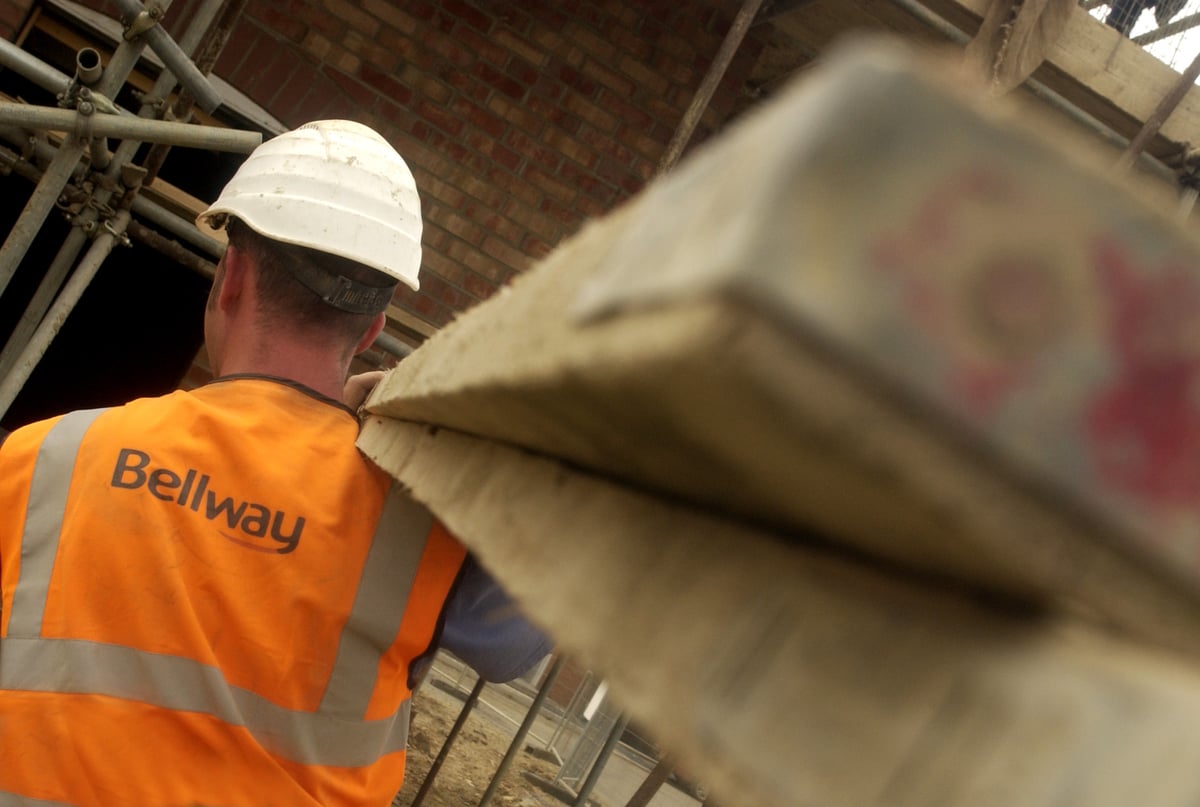 Housebuilding boom continues as Bellway reports rise in revenues 