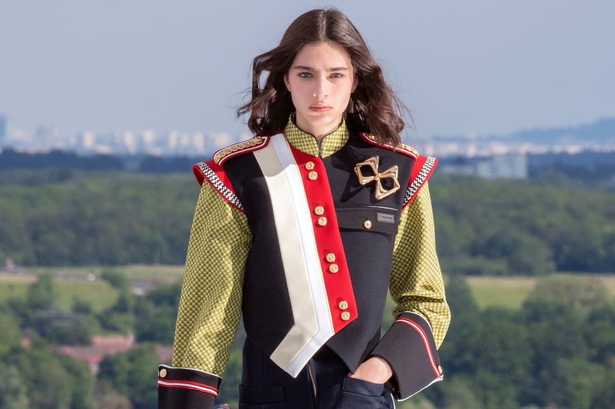 Louis Vuitton stages spacey Cruise show in the Parisian suburbs