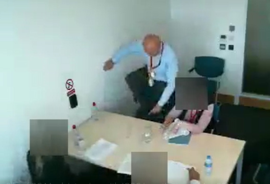 Pc jailed for ex-Villa striker’s killing told of ‘one kick’ on the laces – video