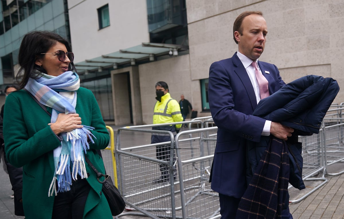 Matt Hancock affair was an issue on the doorstep, says Tory Party co-chair