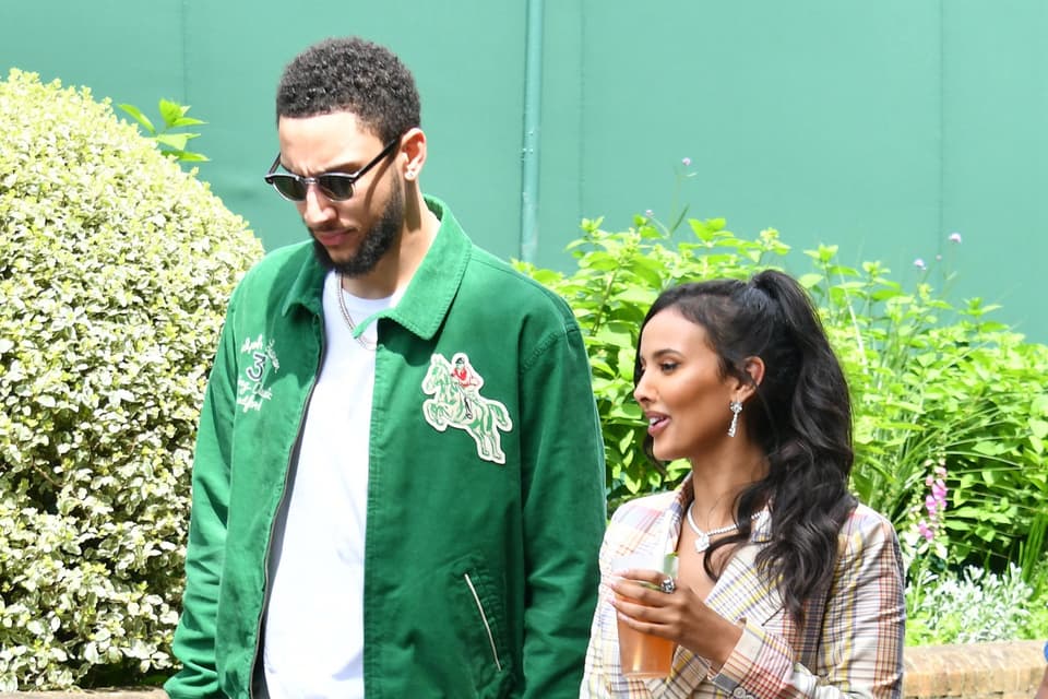 Celebrities Attend Day 8 of Wimbledon 2021