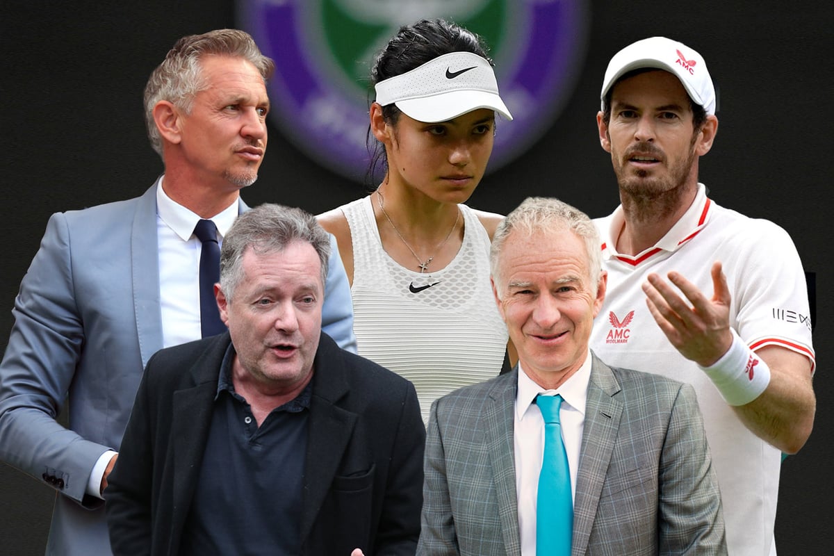 Murray and Lineker slam Piers Morgan over Emma Raducanu comments