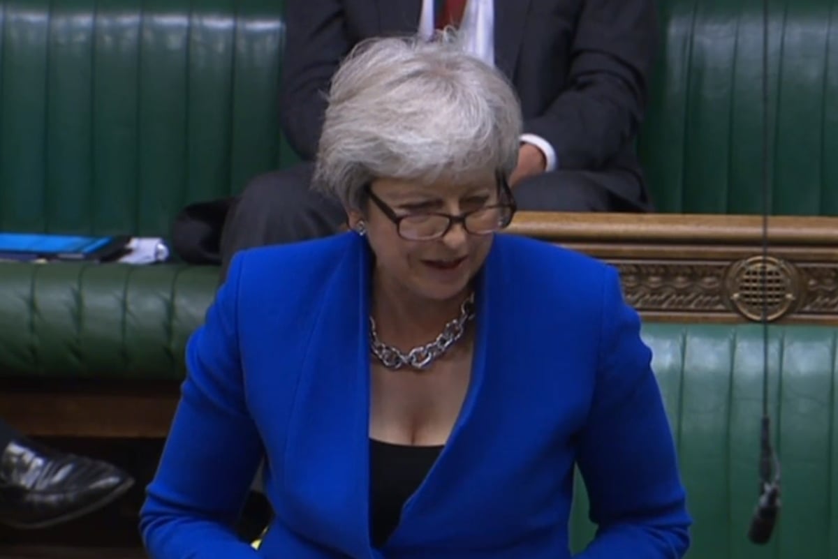 Theresa May accuses Government of turning back on poor with aid cut