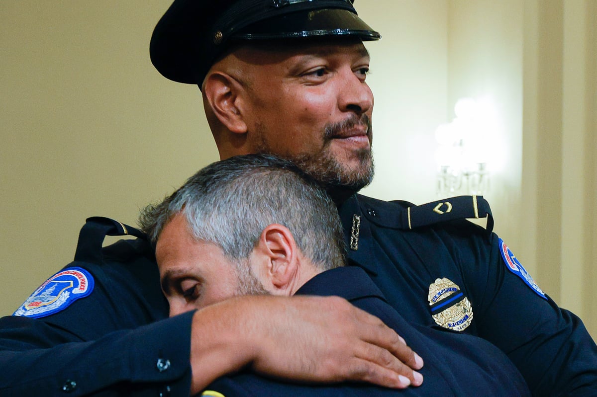 Capitol riots: Policeman tells hearing he thought he would die