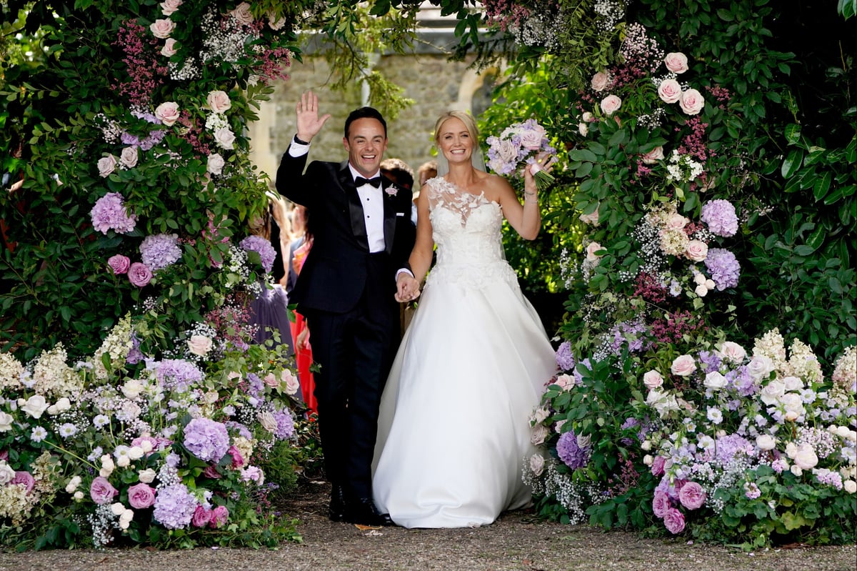 Ant McPartlin marries Anne-Marie Corbett 