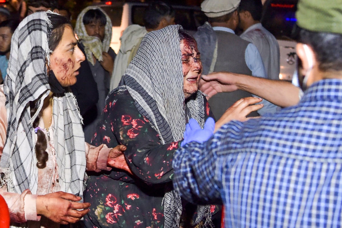 Kabul airport explosion: 13 US troops among dead after blast at evacuation site 