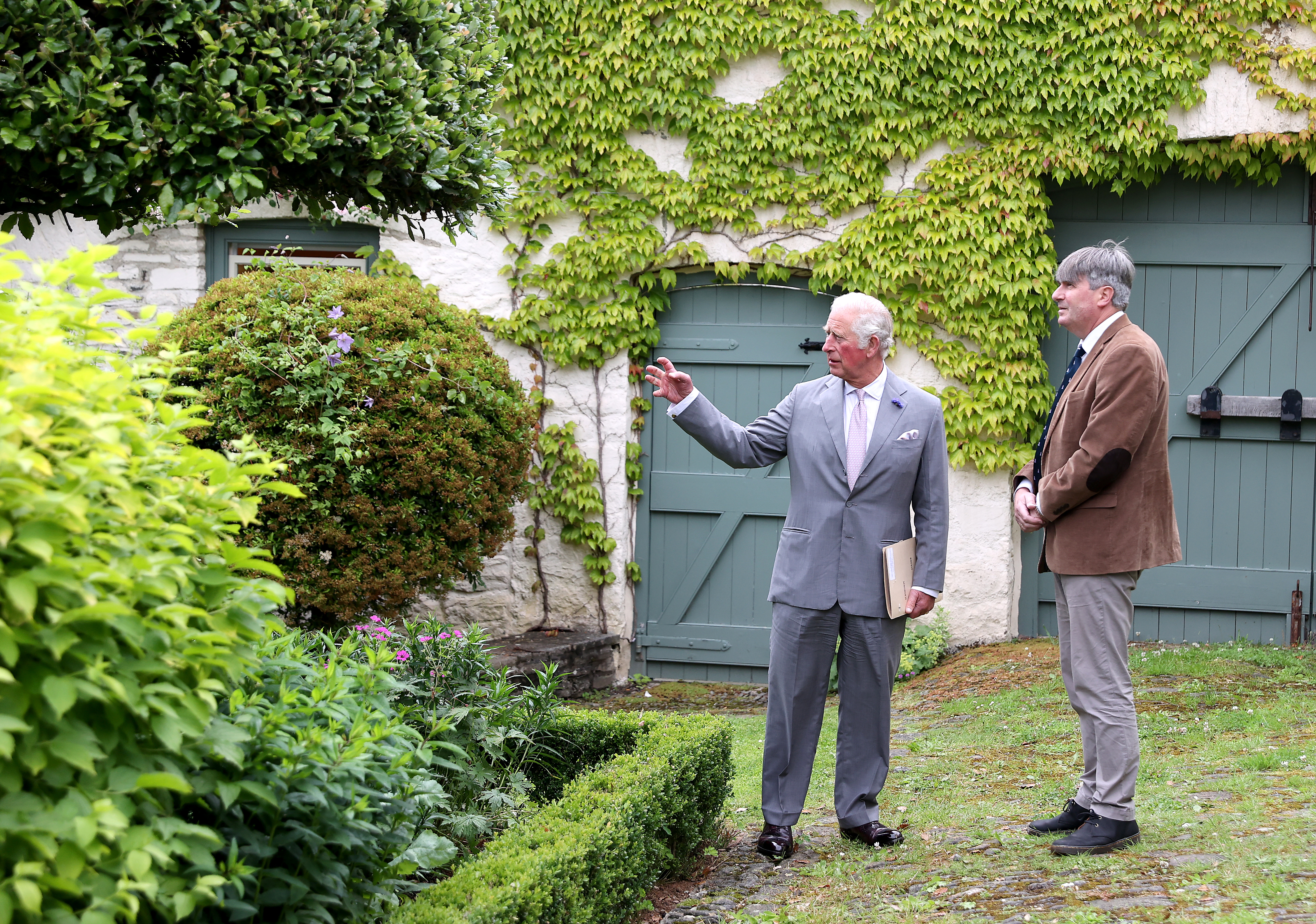 The Prince of Wales recounts childhood fondness for palace gardener