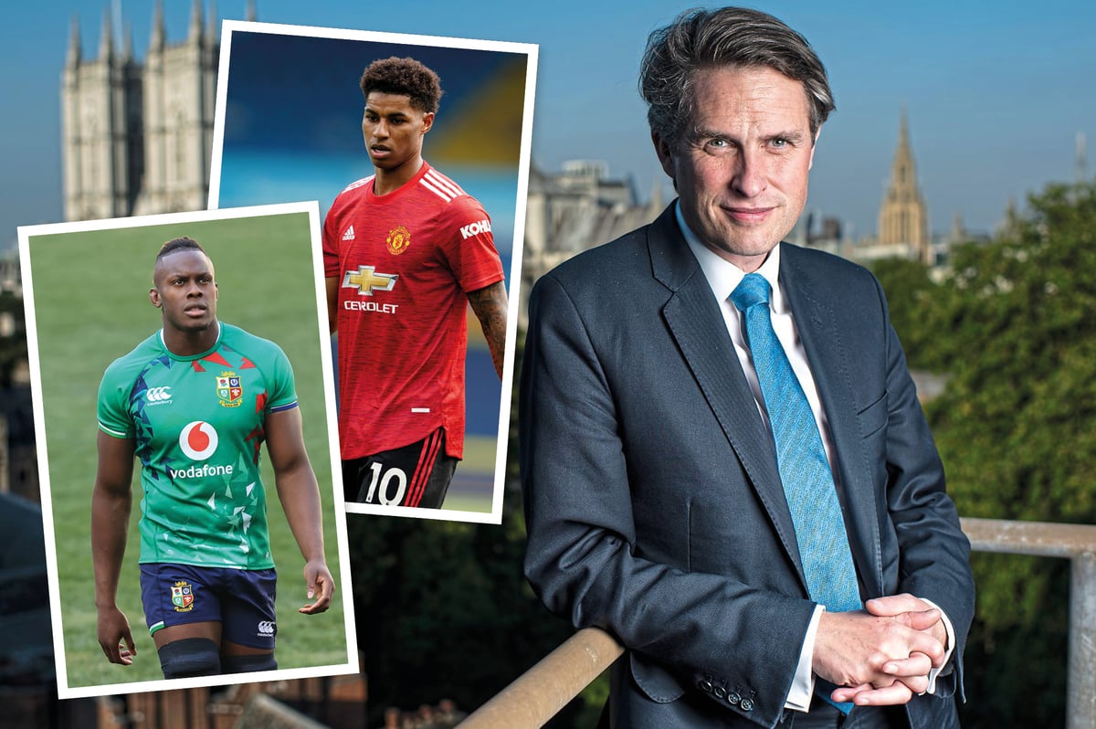Gavin Williamson inspires  memes after Marcus Rashford and Maro Itoje mix up