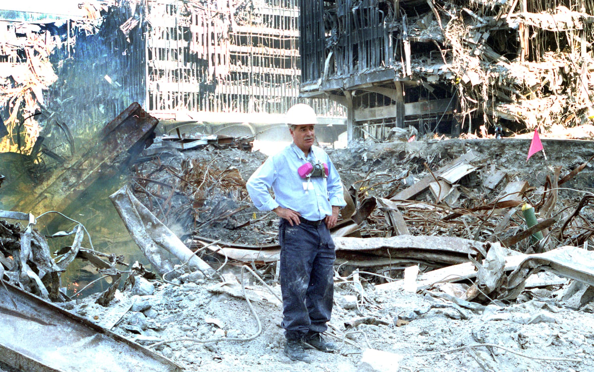 9/11: British cameraman knocked out after filming tower’s collapse