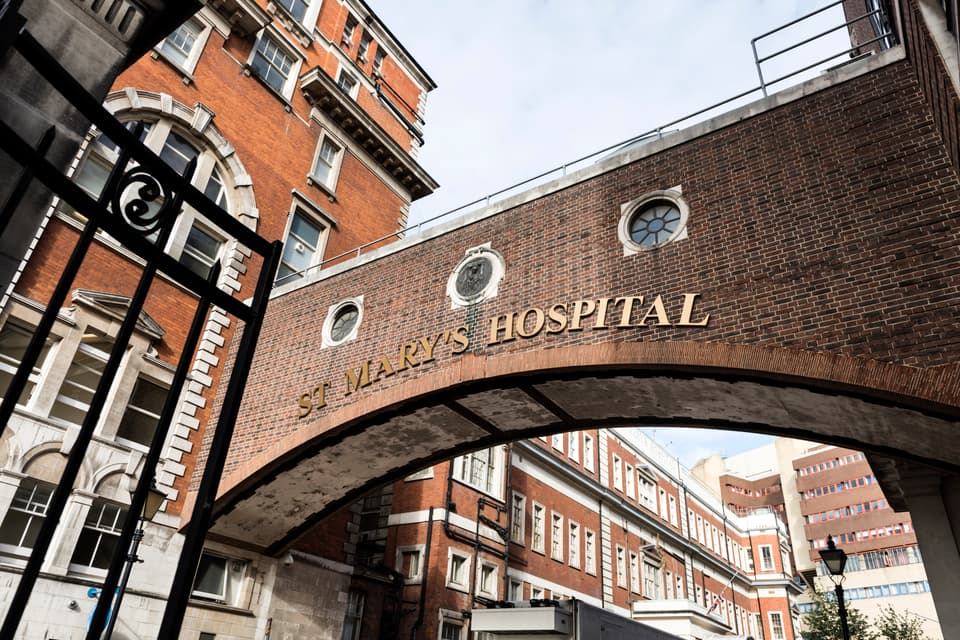 St Mary’s hospital, Paddington