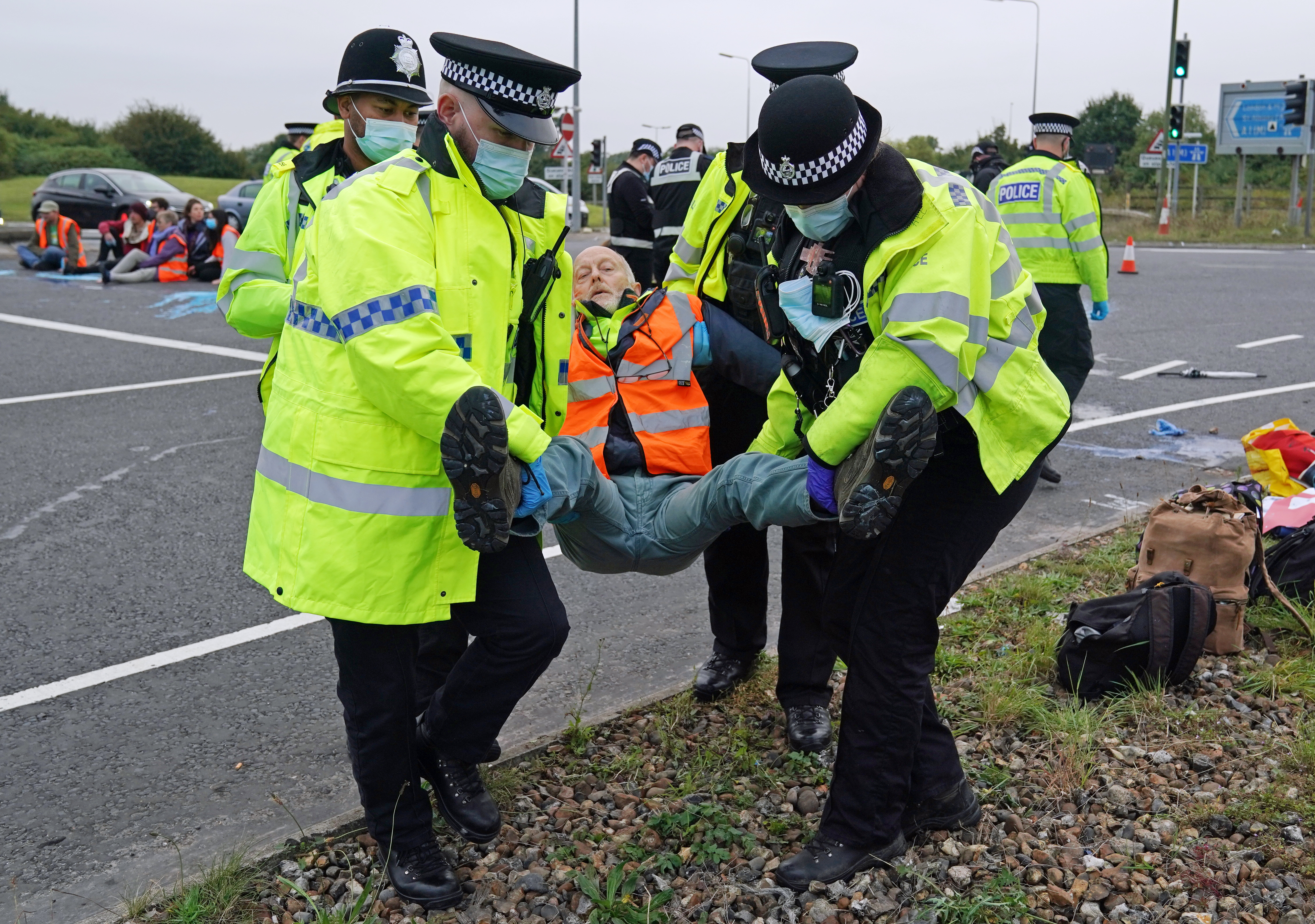 Police urged to act quicker to halt M25 protests as dozens more arrested