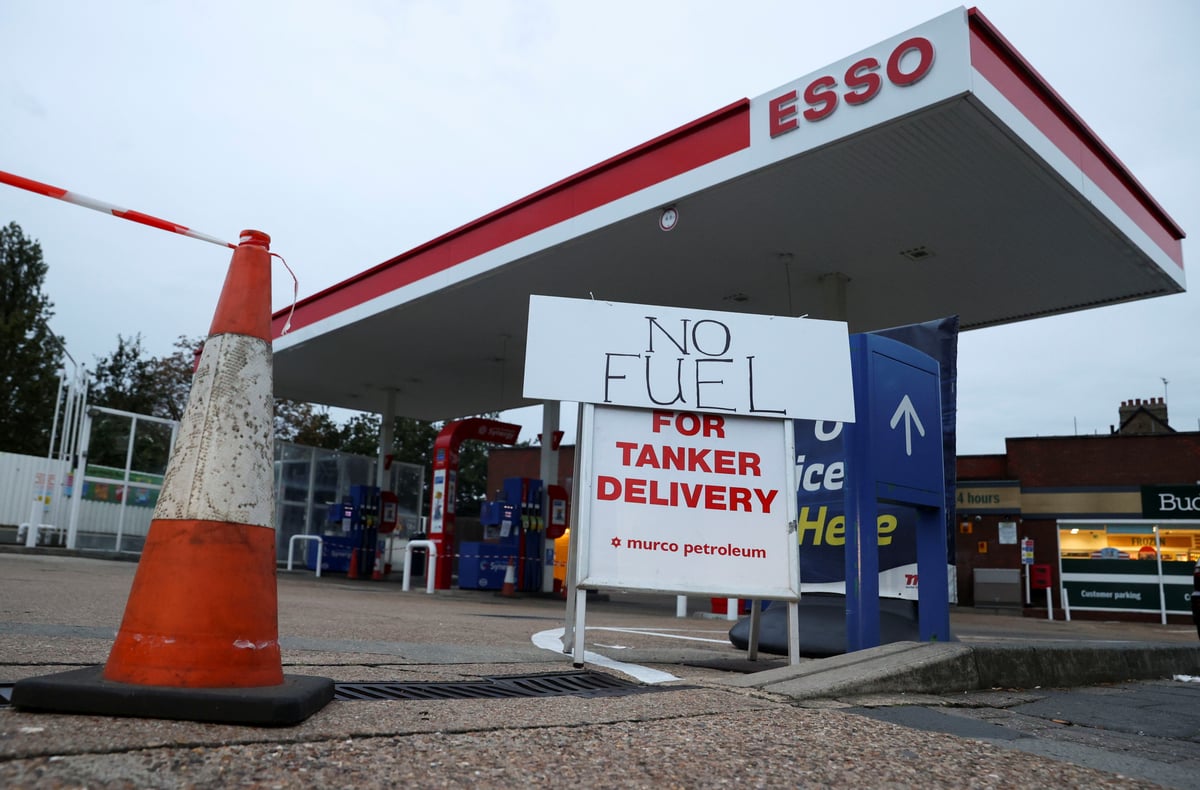 Fuel supplies in capital ‘may take up to 10 days to be back to normal’