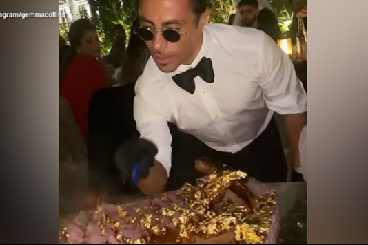 London TikToker recreates Salt Bae’s gold-wrapped steak and reveals true cost