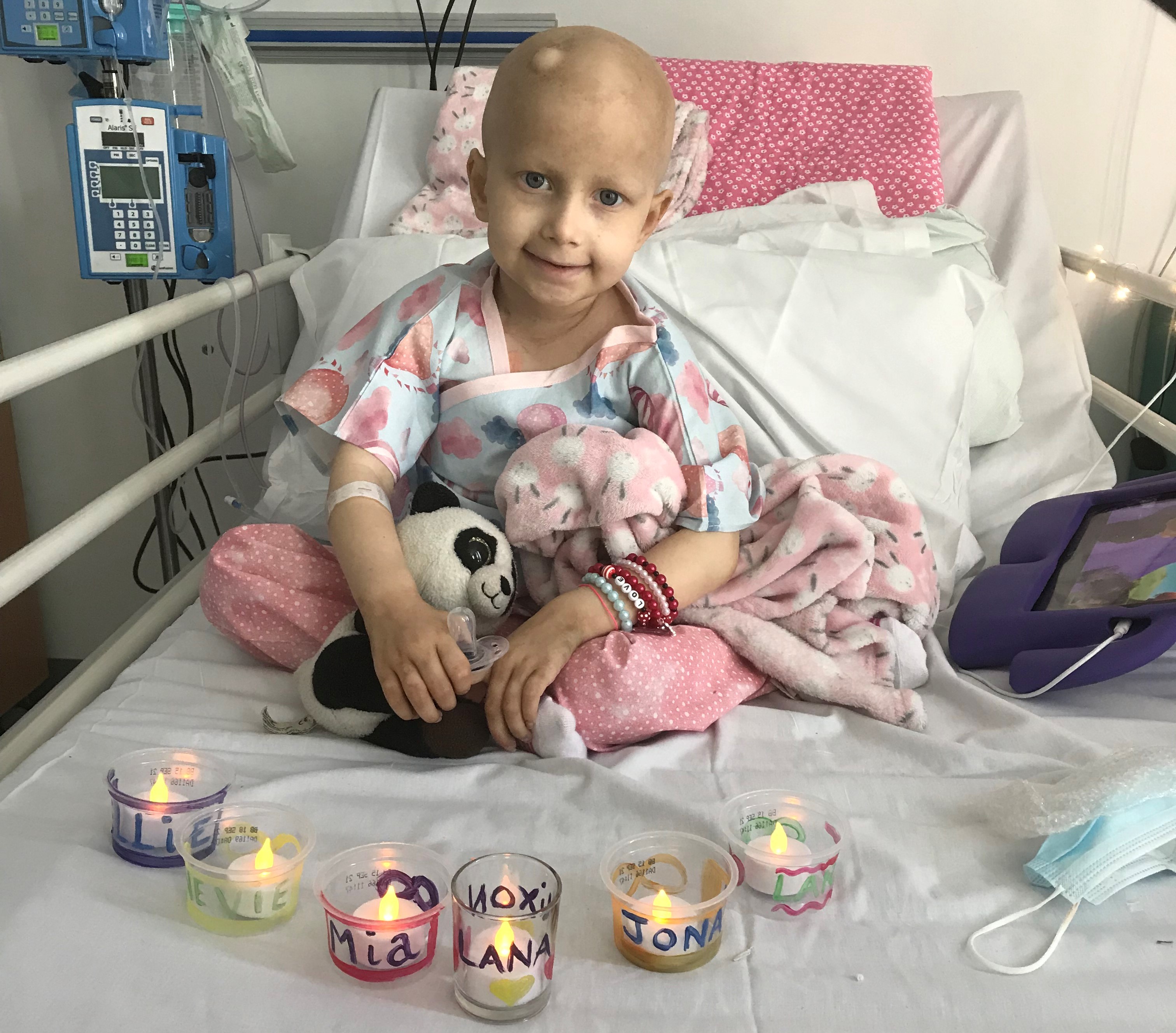 Pottery classes ‘brighten up the toughest days’ for five-year-old cancer patient