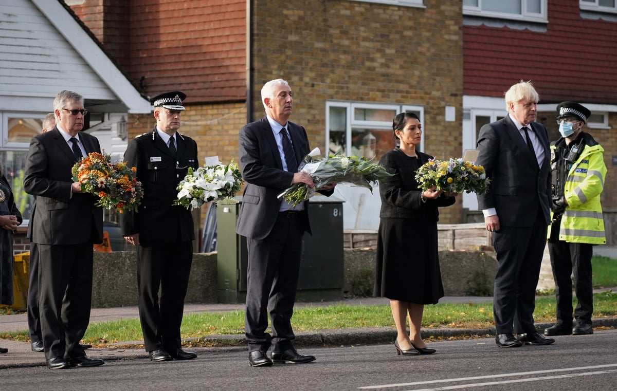 Patel: MPs will not be ‘cowed’ by terror-linked killing of Sir David Amess