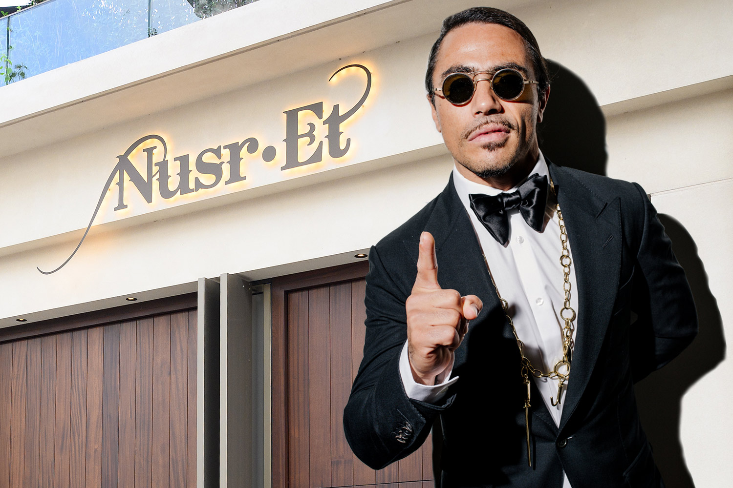 Salt Bae's London restaurant has suddenly arrived on Deliveroo