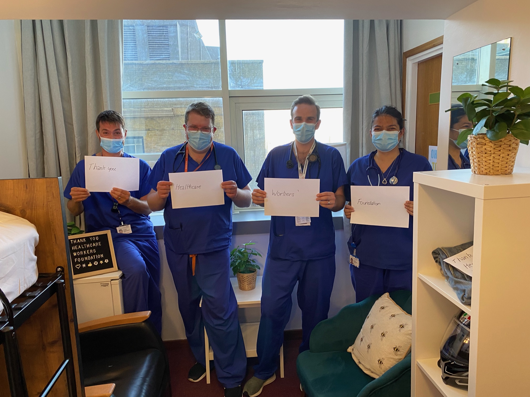 Over £40,000 raised for NHS break rooms after staff had ‘nowhere else to go’